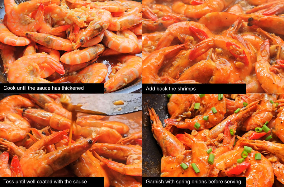 how to cook spicy buttered shrimp