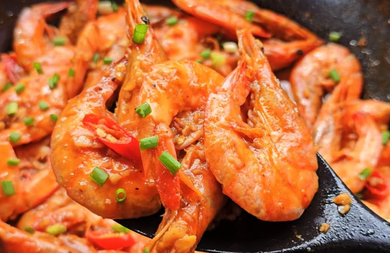 Spicy Buttered Shrimp