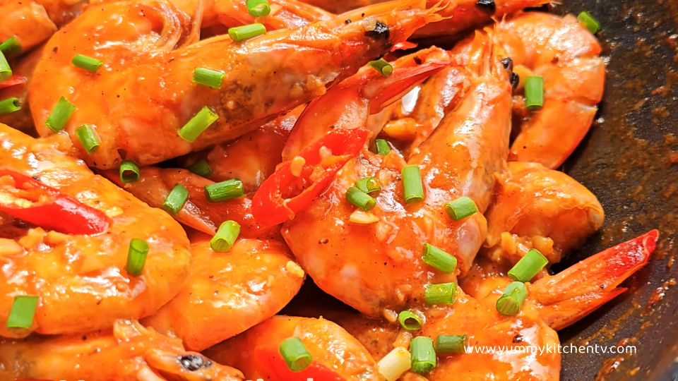 how to cook spicy buttered shrimp recipe