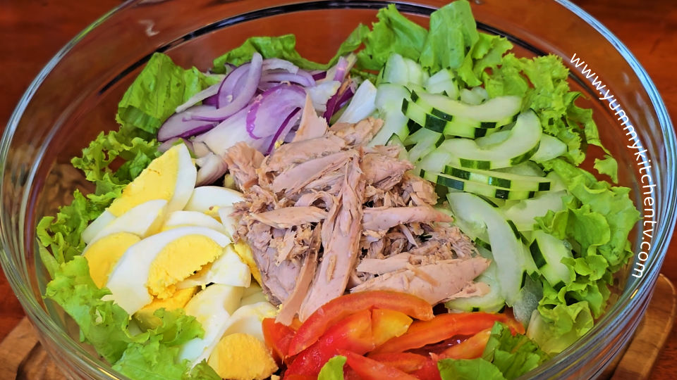easy tuna cucumber salad recipe