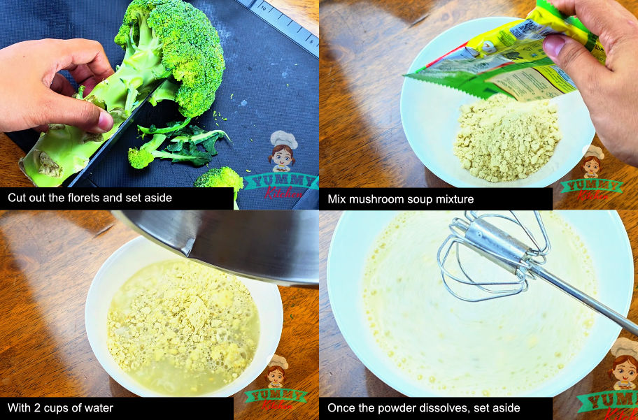 broccoli casserole with mushroom soup