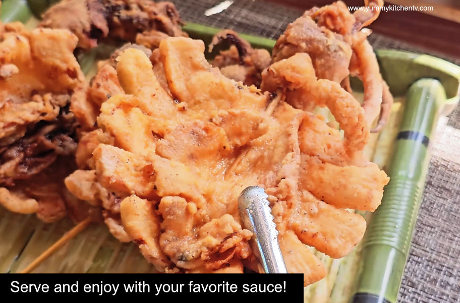 fried octopus