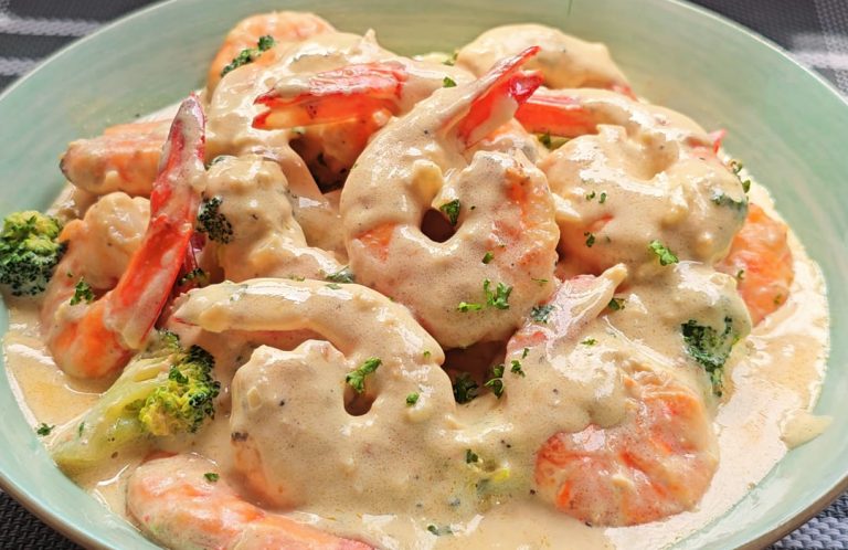 Garlic Shrimp with Broccoli