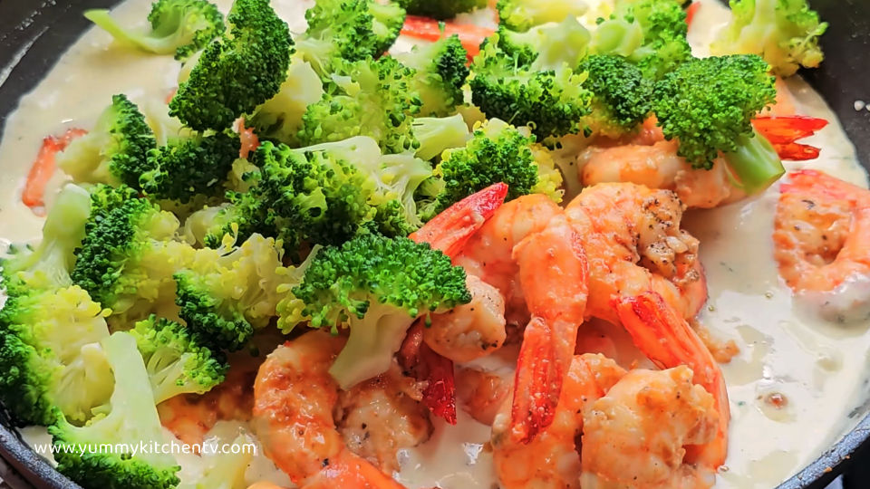 Garlic Shrimp with Broccoli recipe tagalog