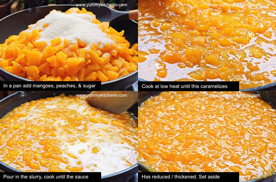 jollibee mango peach pie