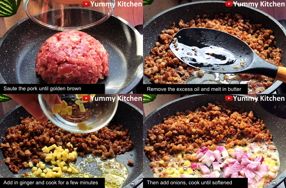 ground pork sisig recipe