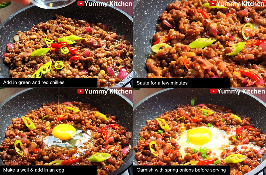 how to cook sisig tenga ng baboy