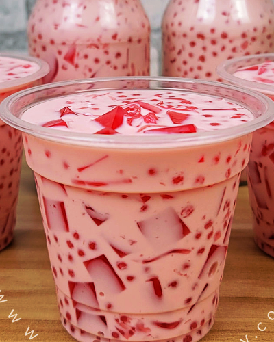 Strawberry Jelly Drink